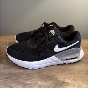 Nike Air Max Black and White Sneakers